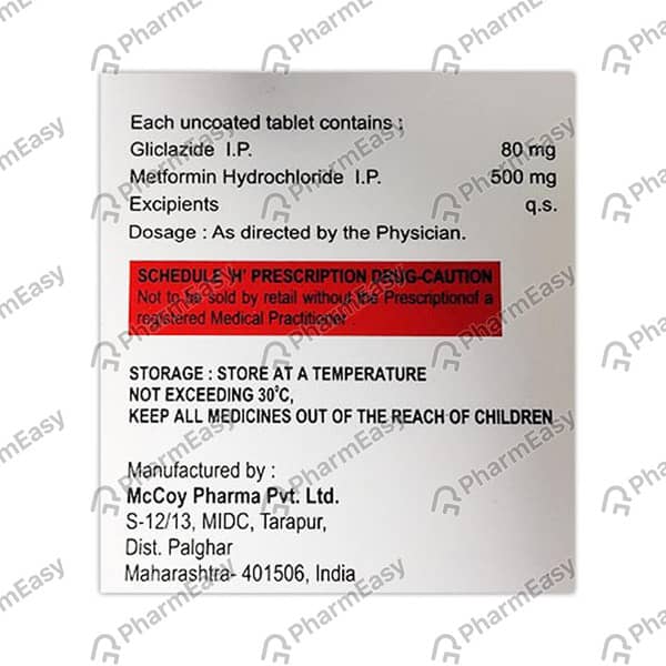 Mclazide M Strip Of 15 Tablets