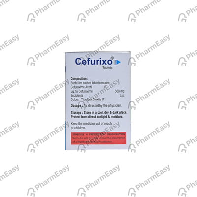 Cefurixo 500mg Strip Of 10 Tablets