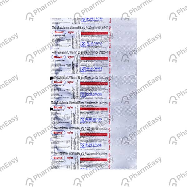 Bluvit Ampoule Of 2ml Injection (Pack Of 5)