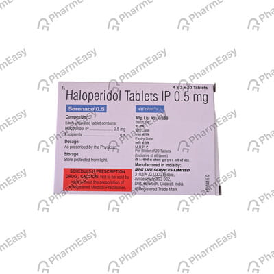 Serenace 0.5mg Strip Of 20 Tablets