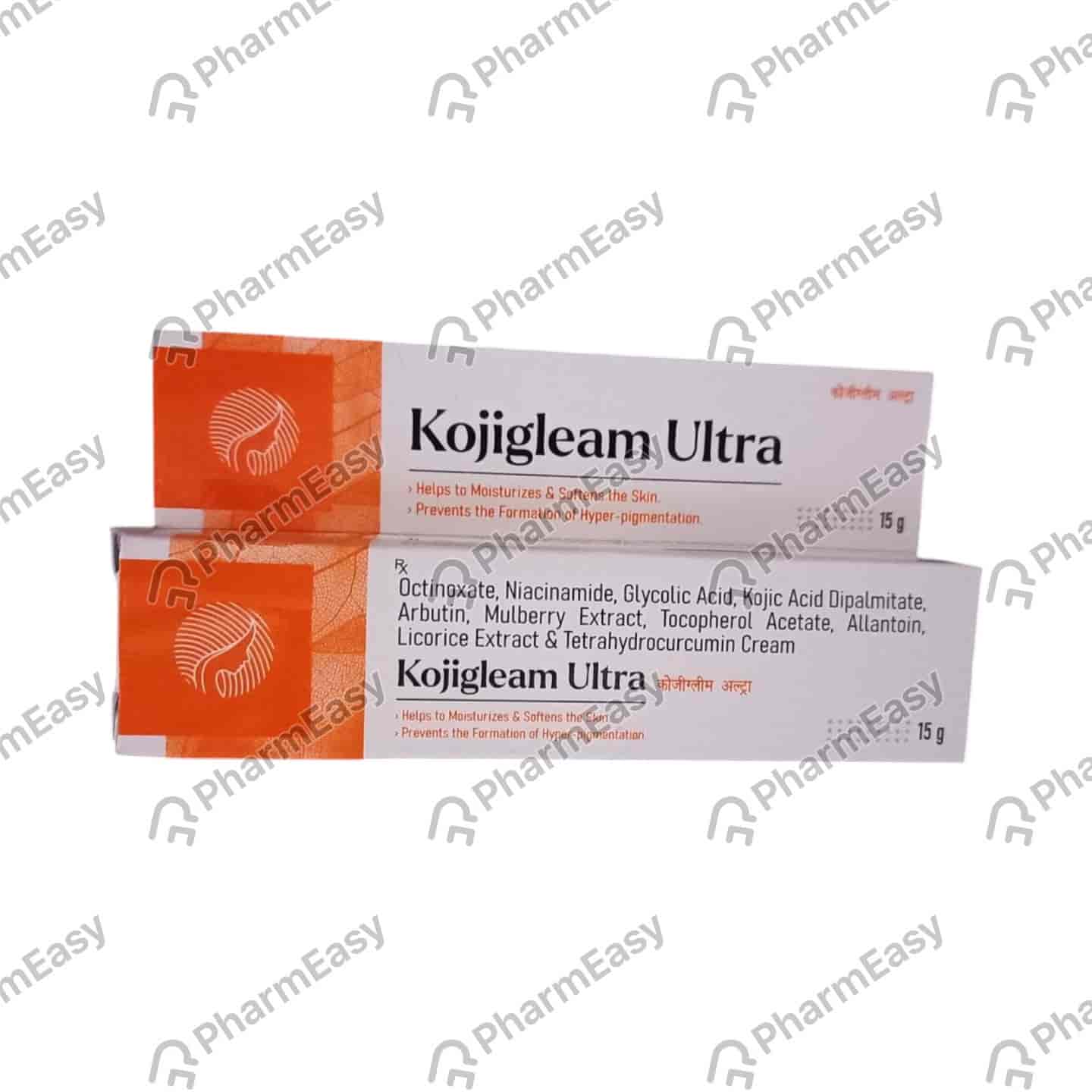 Kojigleam Ultra Tube Of 15gm Skin Brightening Cream