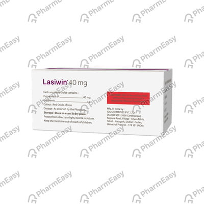 Lasiwin 40mg Strip Of 10 Tablets