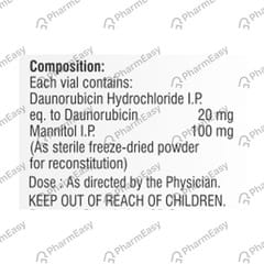 DAUNOMAC 20 MG INJ