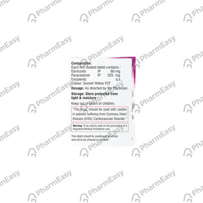 Etoricob Plus Strip Of 10 Tablets