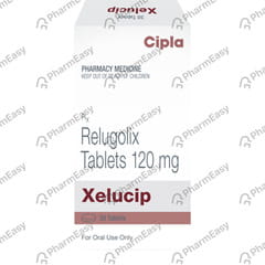 XELUCIP 120MG BOTTLE OF 30 TABLETS