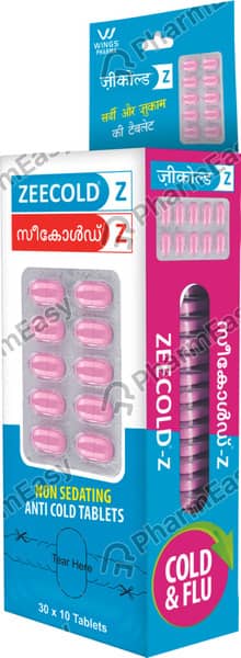 Zeecold Z Strip Of 10 Tablets