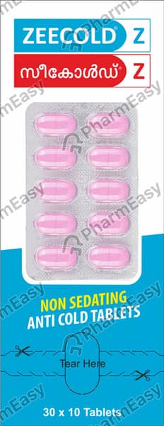 Zeecold Z Strip Of 10 Tablets