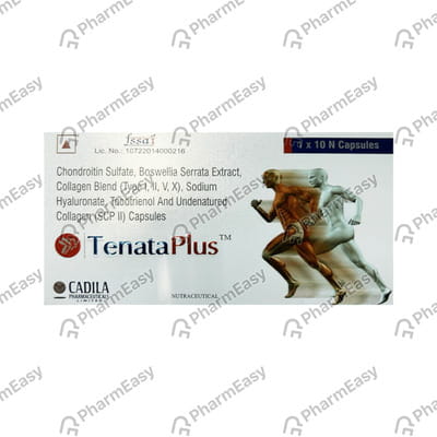 Tenata Plus Strip Of 10 Capsules