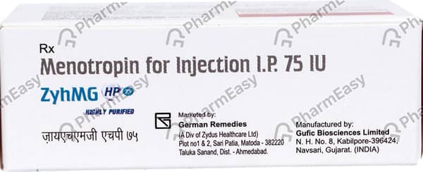 Zyhmg Hp 75iu Dry Vial Of 1 Powder For Injection