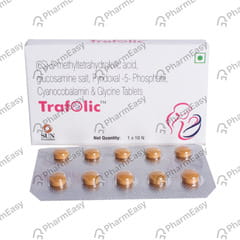 TRAFOLIC STRIP OF 10 TABLETS