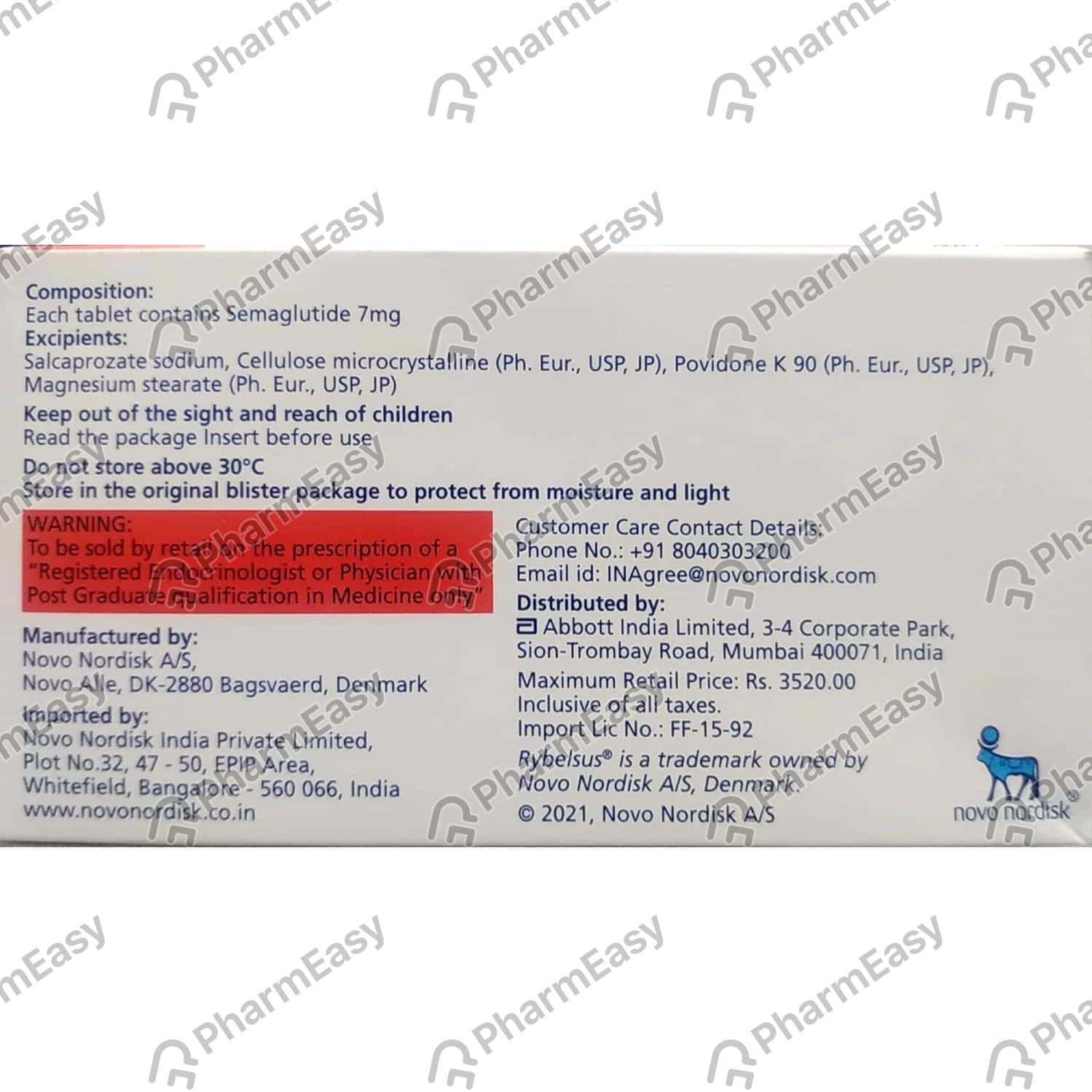 Semaglutide  Uses, Side Effects, Medicines & FAQs - PharmEasy