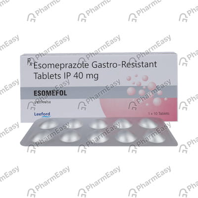 Esomifyl 40mg Strip Of 10 Tablets