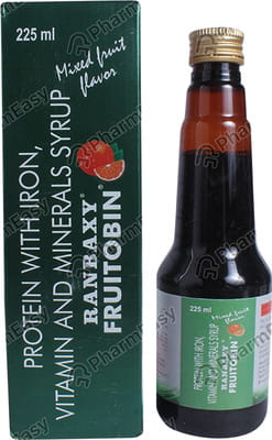 Fruitobin Mixed Fruit Flavour Bottle Of 225ml Syrup