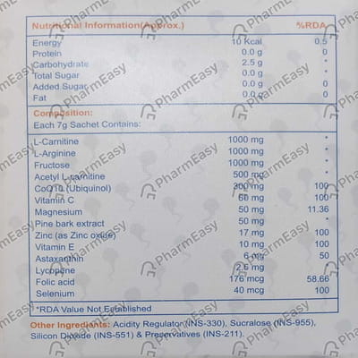 Hisem Plus Orange Flavour Sachet Of 7gm Oral Powder