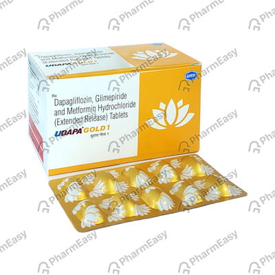 Udapa Gold 1mg Strip Of 10 Tablets