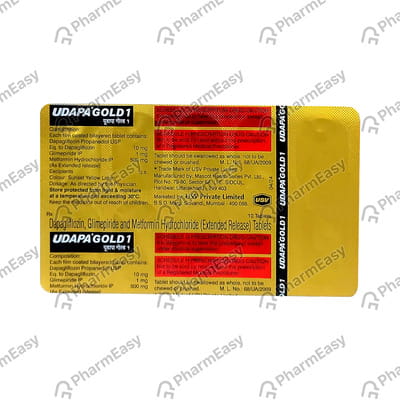 Udapa Gold 1mg Strip Of 10 Tablets