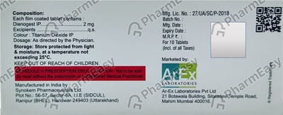 Endobye 2mg Strip Of 10 Tablets