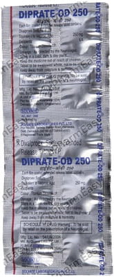 Diprate Od 250mg Strip Of 10 Tablets