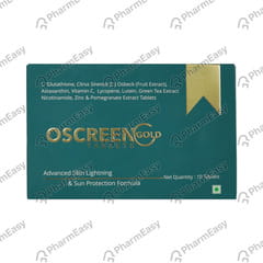 OSCREEN GOLD STRIP OF 10 TABLETS