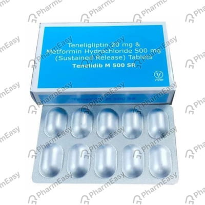 Tenelidib M Sr 20/500mg Strip Of 10 Tablets