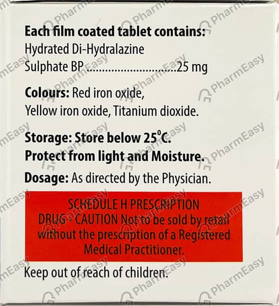 Apresol 25mg Strip Of 15 Tablets