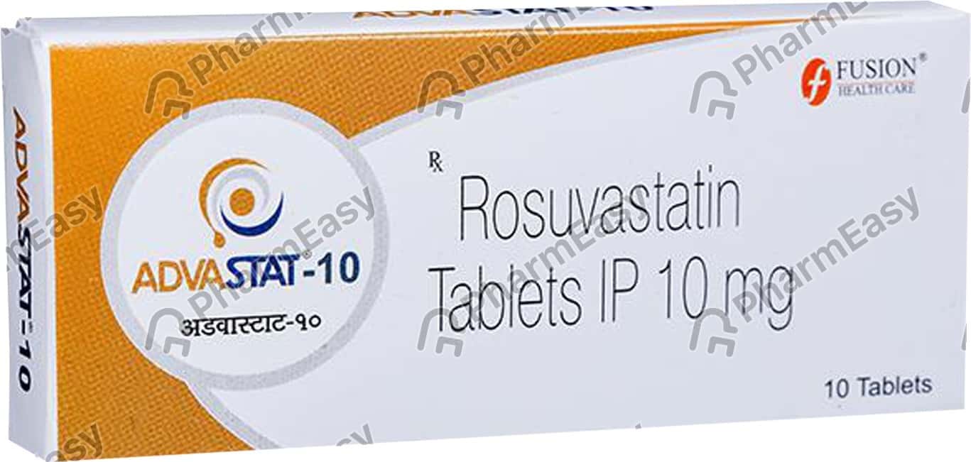 Advastat Gold 10mg Strip Of 10 Capsules: Uses, Side Effects, Price ...