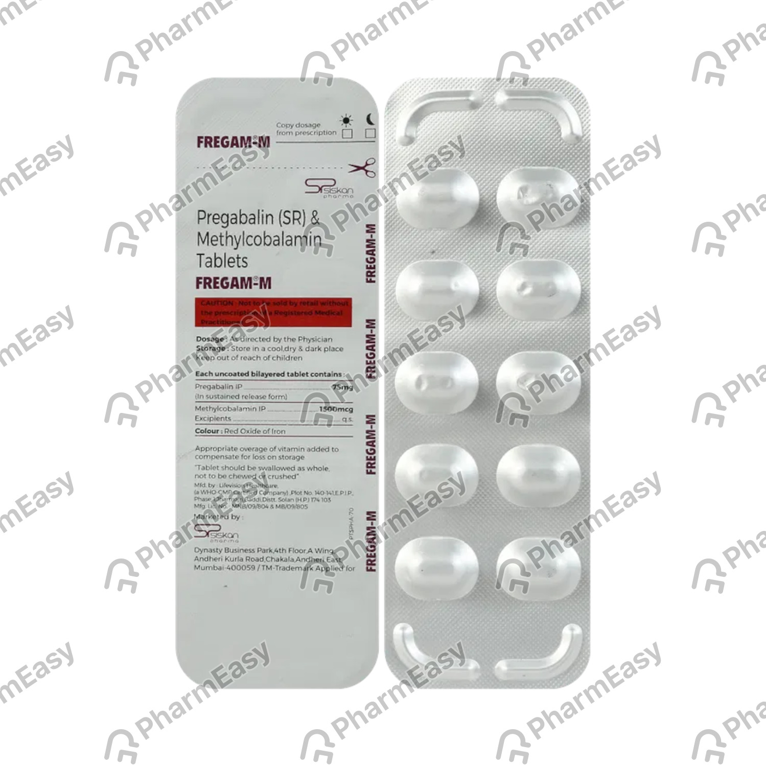 Fregam M Strip Of 10 Tablets