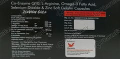 ZEDVION GOLD STRIP OF 10 CAPSULES