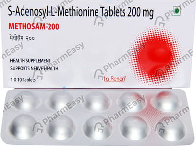 Methosam 200mg Strip Of 10 Tablets