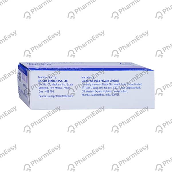 Benzac Ac 2.5% Tube Of 15Gm Gel