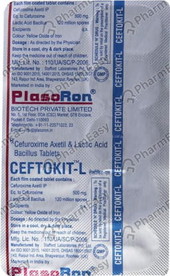 Ceftokit L Tablet 10