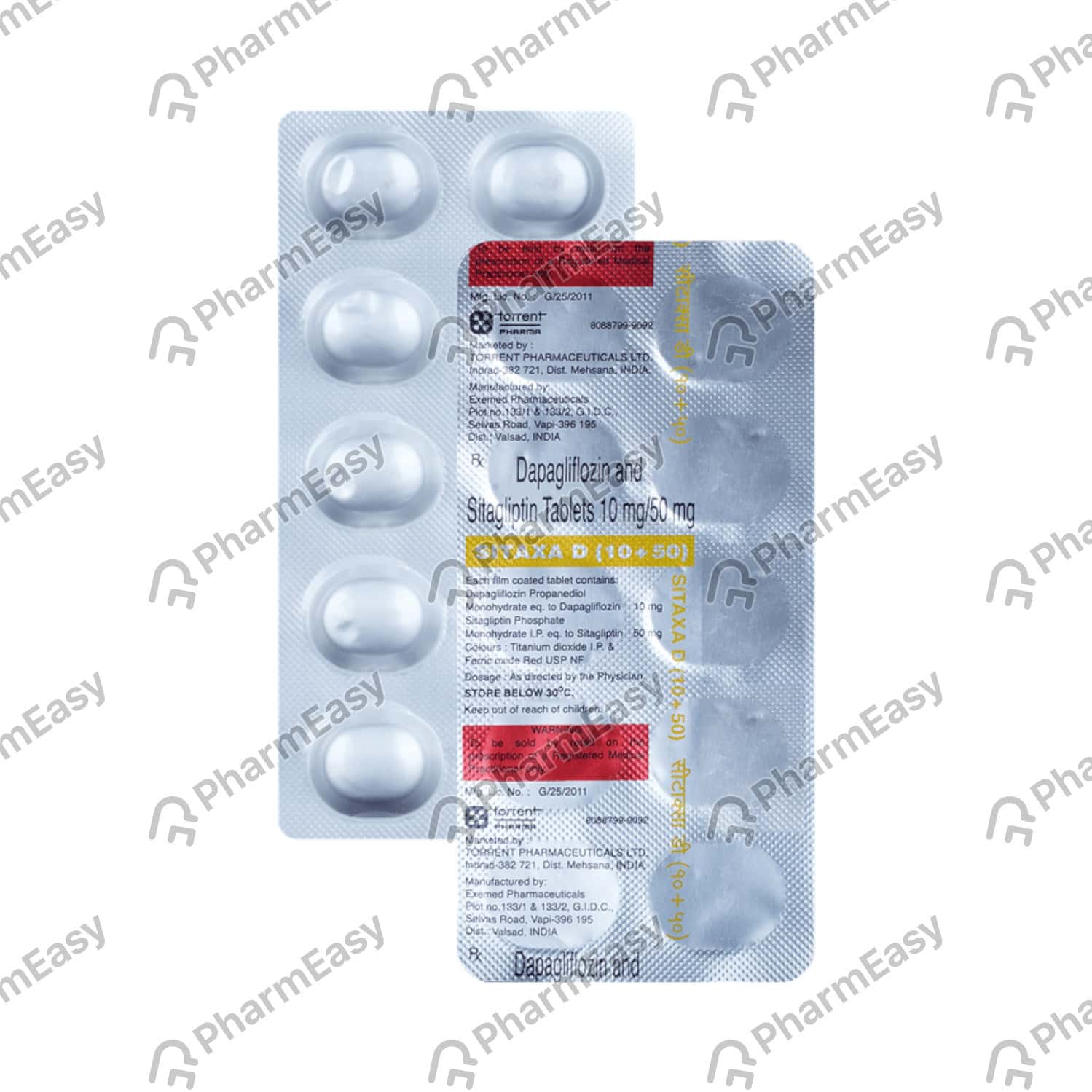 Sitaxa D 10/50mg Strip Of 10 Tablets: Uses, Side Effects, Price