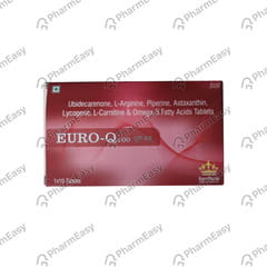 EURO Q 100MG STRIP OF 10 TABLETS