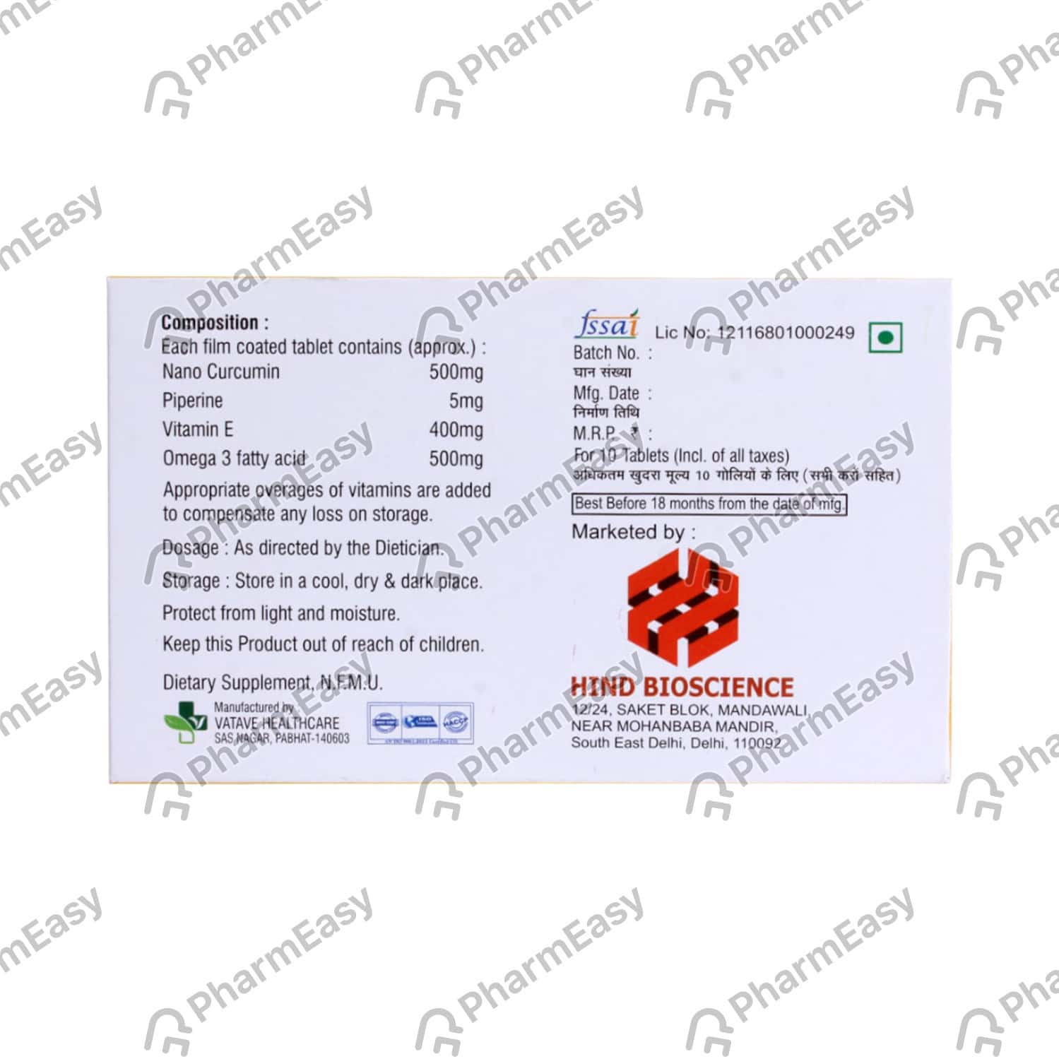Buy Curactive Strip Of 10 Tablets Online at Flat 15% OFF | PharmEasy