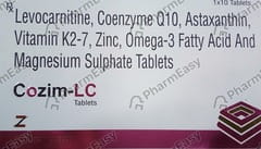 COZIM LC STRIP OF 10 TABLETS