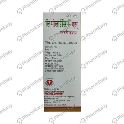 Livolysin S Sugar Free Bottle Of 200ml Suspension