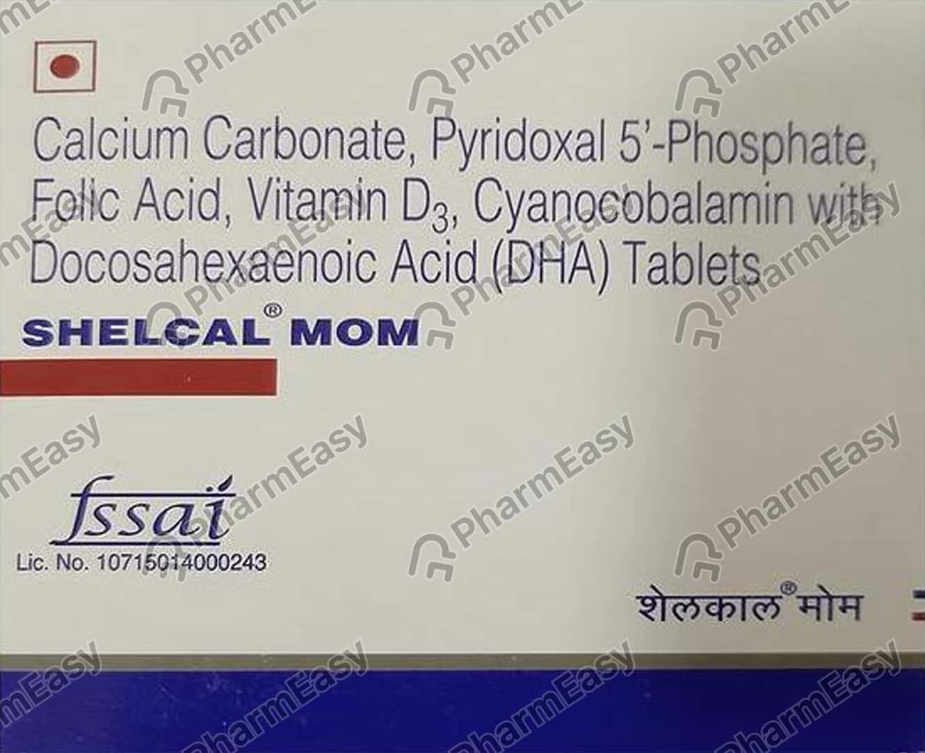 Shelcal Mom Strip Of 15 Tablets