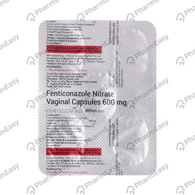 Fentigliv 600mg Strip Of 1 Vaginal Capsule