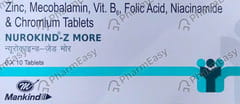NUROKIND Z MORE STRIP OF 10 TABLETS