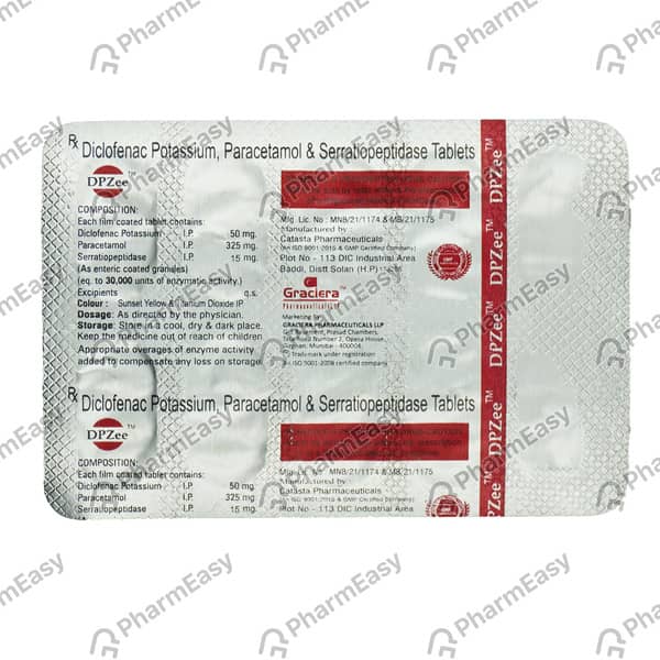 Dpzee Strip Of 10 Tablets