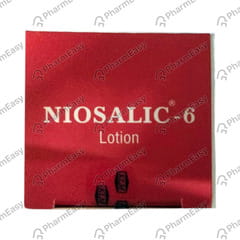 NIOSALIC 6 BOTTLE OF 50ML LOTION