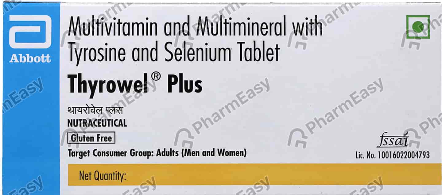 Thyrowel Plus Strip Of 15 Tablets