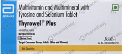Thyrowel Plus Strip Of 15 Tablets