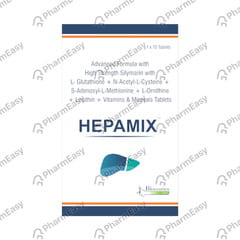 HEPAMIX STRIP OF 10 TABLETS