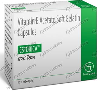 Estorica 400iu Strip Of 10 Softgel Capsules