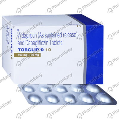 Torglip D 10mg Strip Of 10 Tablets