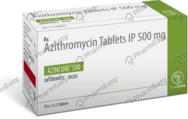 Azincure 500mg Strip Of 3 Tablets