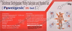 POWERGESIC 2X TUBE OF 30GM GEL