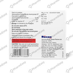 APOSAN 10MG AMPOULE OF 5ML INJECTION (PACK OF 5)