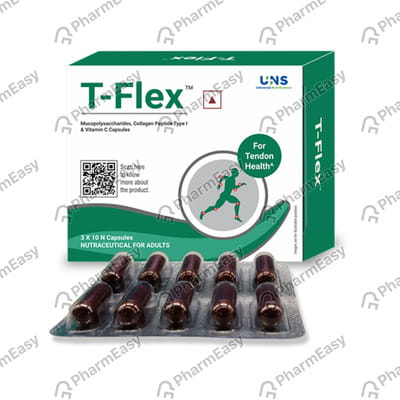 T Flex Strip Of 10 Capsules